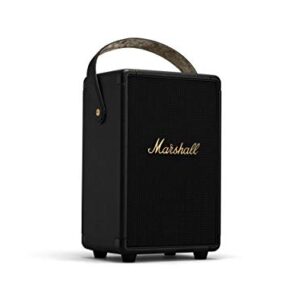 Marshall Tufton 80 Watt Wireless Bluetooth Portable Speaker (Black & Brass)