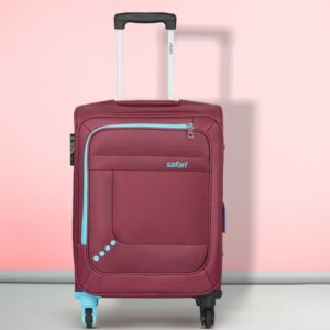 SAFARI STAR 55 4W Expandable Cabin Suitcase - 22 inch