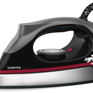 Havells Tempter 1000W Dry Iron Press with Greblon E2 Grade Non-Stick Coated Sole Plate Aerodynamic Design with Shock proof front 2 Year Warranty