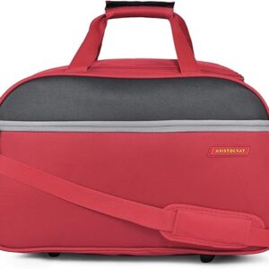Aristocrat Enigma 52 Cm Polyester Softsided Cabin Size Duffle Bag - Red