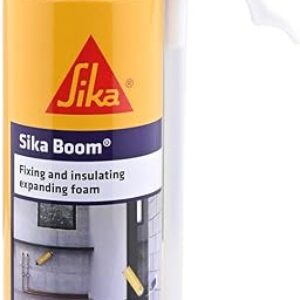 SIKA – PU expanding foam spray – SikaBoom AP – Single component polyurethane foam – Fast curing – HFC-free – Easy to apply – 250 ml – Light Yellow