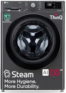 LG 9 Kg 5 Star AI Direct Drive Technology Fully-Automatic Front Load Washing Machine