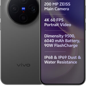 vivo X300 (Elite Black, 256 GB)(12 GB RAM)