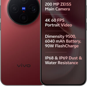 vivo X300 (Summit Red, 256 GB)(12 GB RAM)