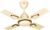 Athots Fallon Ultra High Speed 24 Inch 600 mm Anti Dust 4 Blade Ceiling Fan
