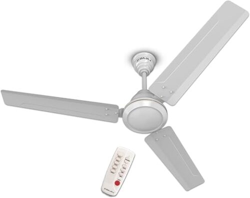 Bajaj Frore Turbo 1200mm BLDC Ceiling fan for Home|Remote Control Operated Ceiling Fan|5 Star Rated| Energy Saving