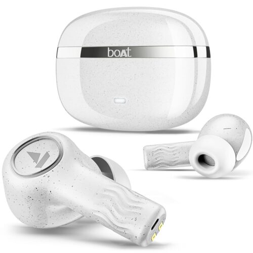 boAt Nirvana Ion ANC, Active Noise Cancellation(~32dB), 120Hrs Battery, App Support, Crystal Bionic Sound, 4Mics ENx, v5.3 Bluetooth TWS in Ear Earbuds Wireless Earphones with mic
