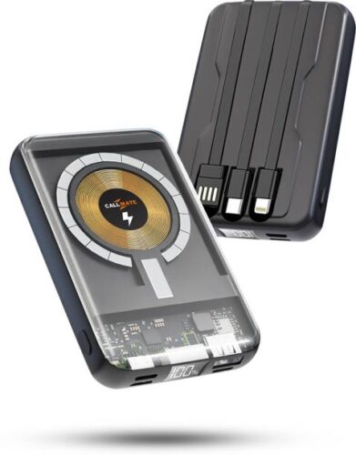 Callmate 5000 mAh Wireless Power Bank (15 W, Fast Charging)