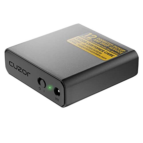 Cuzor 12V Mini ups for WiFi Router | Power Backup up to 4 Hours | Replaceable Battery | Ups for WiFi Router | WiFi Router ups up to 2A| ups for uninterrupted wi-fi| Portable ups | WiFi Ups