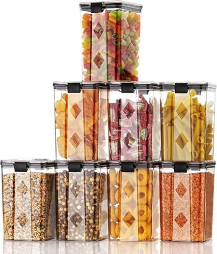 GOLWYN Air Tight Containers For Kitchen Storage Set, Bpa Container For Kitchen Storage Set, Kitchen Organizer And Kitchen Accessories Items & Storage