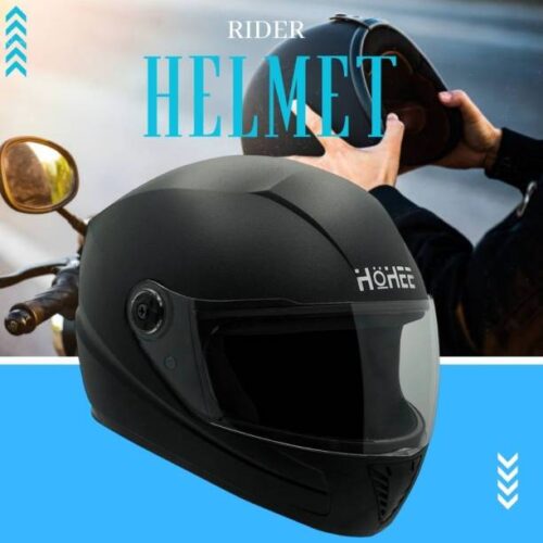 HILLSTAR Full Face Helmet ISI Certified Motorsports Helmet Free Size Motorbike Motorsports Helmet