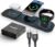 Honeywell Zest Wireless 3-in-1 Magnetic Foldable MagSafe Compatible 23W Wireless Charger for iPhone 12-15, Supports QC 3.0, All Apple Watch Series, Airpods 2,3, pro, Ultra-Fast Charging up to 23W