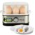 iBELL EG006Y Egg Boiler – 6 Eggs, 210Watt, Stainless Steel Body & Heating Plate, 3 Boiling Modes, Automatic Shutdown Function | Silver