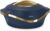 MILTON Pearl 1000 Inner Stainless Steel Casserole, 860 ml, Blue Serve Casserole (860 ml)