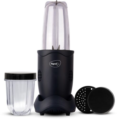 Pigeon 16466 NUTRI MASTER 400 Juicer Mixer Grinder (2 Jars, Blue)