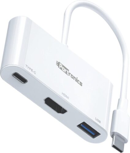 Portronics C-Konnect POR-1041 C-Konnect USB-C Multiport Adapter HDMI Connector
