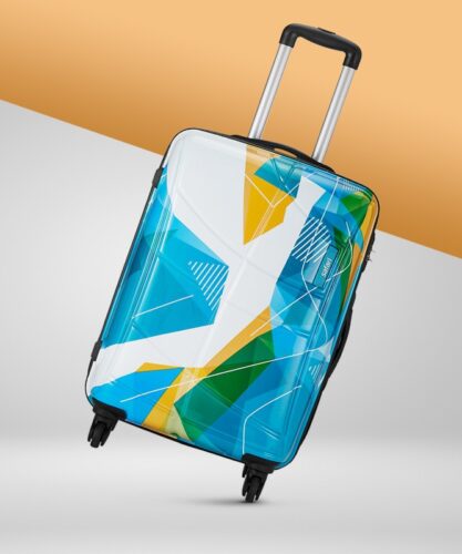 Safari Medium Check-in Suitcase (65 cm) 4 Wheels – Luma – Multicolor