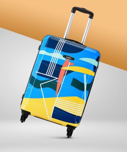 Safari Small Cabin Suitcase (55 cm) – REGLOSS DETOUR 55 4W PRINTED