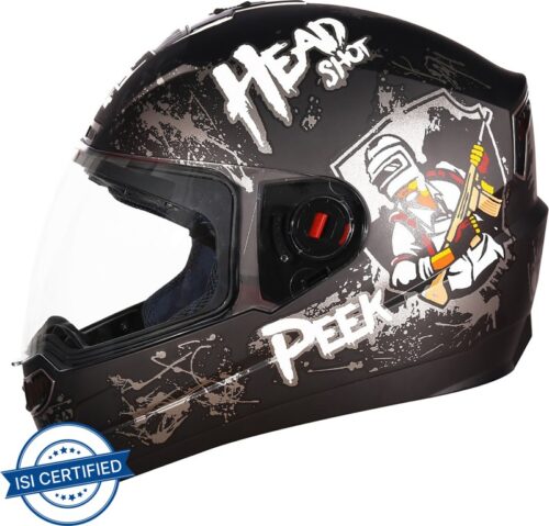 Steelbird SBA-1 Hit Man Motorbike Helmet
