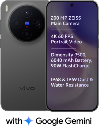 vivo X300 (Elite Black, 512 GB)(16 GB RAM)
