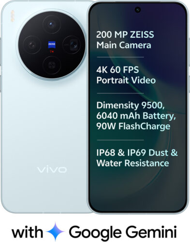 vivo X300 (Mist Blue, 256 GB)(12 GB RAM)