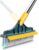 VYOOx 2 in 1 Bathroom Cleaning Brush Wiper Tiles Cleaning Bathroom Brush Floor Scrub Brush with Long Handle 120° Rotate Home Kitchen Bathroom Cleaning Brush Pack-1