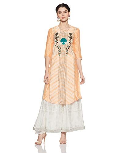 W for Woman Women’s Viscose A-Line Kurta