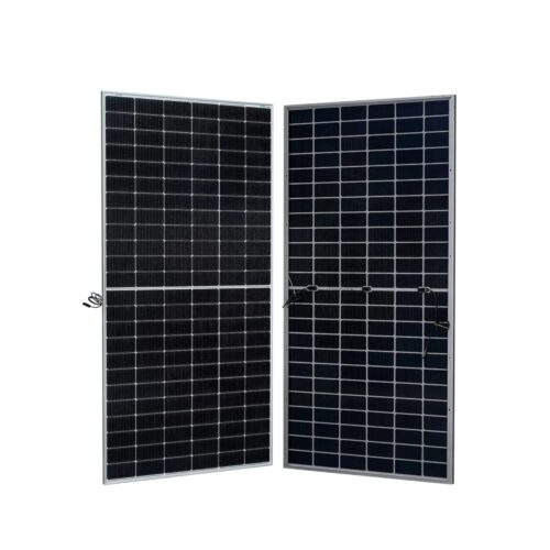 WAAREE II TOPCON N-Type 575 Watt II 144 Cells Framed Dual Glass Bifacial Solar Panel II Pack of 2 II 30 Years Performance Warranty II 575 X 575, 1150 Watt, 1kW II TOPCON N-Type Pack of 2