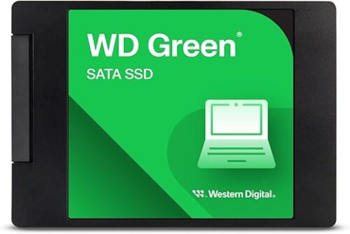 Western Digital WD Green SATA 240GB, Up to 545MB/s, 2.5 Inch/7 mm, 3Y Warranty, Internal Solid State Drive (SSD) (WDS240G3G0A)